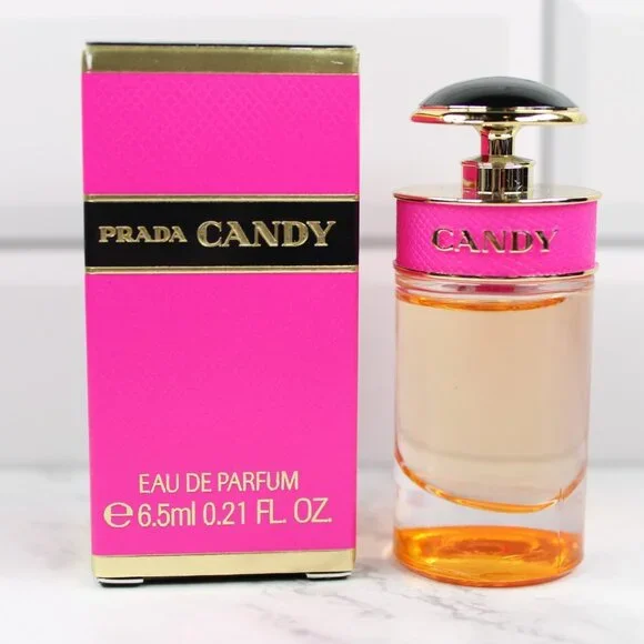 Prada Candy Eau de Parfume EDP Collectible Mini Perfume 0.21 oz/6.5 ml NIB - Picture 2 of 5